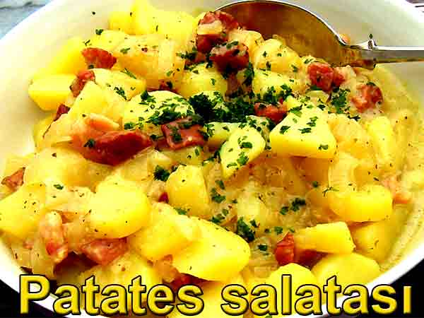 patates salatası nasıl hazırlanır ve yapılır tarifleri Kartoffelsalat Recente Kartoffel salat
