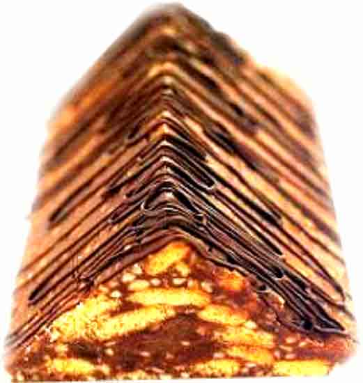 Mozaik pasta piramit kek yapm tarifleri